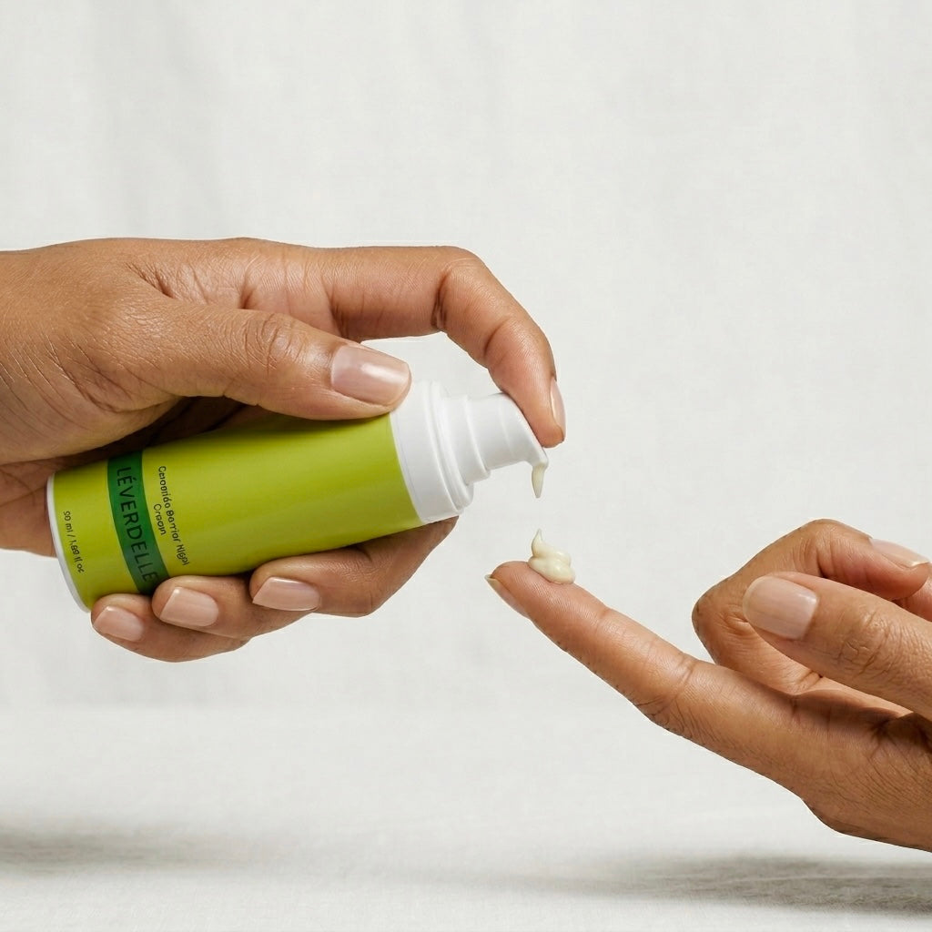Vollständige Routine – Vitamin C, Peptid, Retinol-Alternative & Ceramid-Barrierecreme