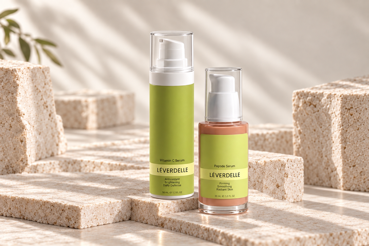 Daily Glow Duo – Vitamin C Serum & Peptide Serum